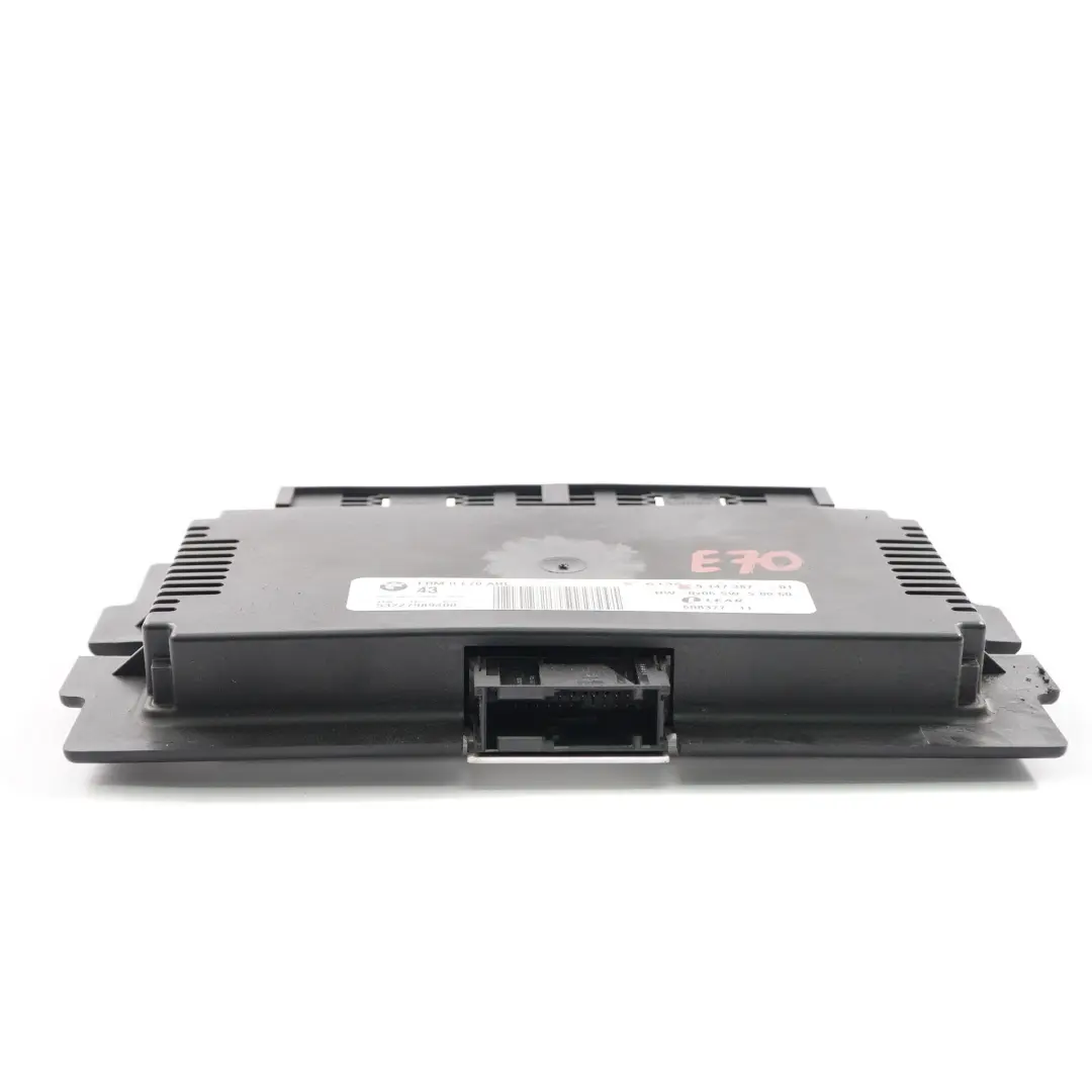 Module de contrôle de l'éclairage de l'habitacle FRM II Lear pour BMW X5 E70 à propos du numéro de pièce 9147387 BMW X5 E70 Module de contrôle de l'éclairage de l'habitacle FRM II Lear - SKU 9147387 - Numéro de pièce 9147387