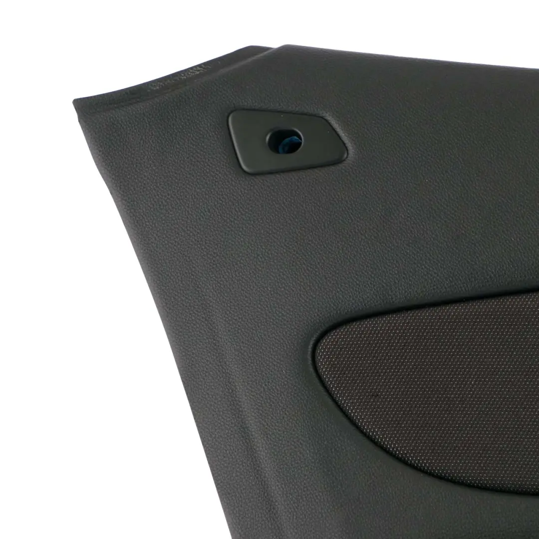 Right O/S Trim Panel Door Card Cloth Fabric Anthracite to BMW 1 E88 Rear with Part number 9147705 BMW 1 E88 Rear Right O/S Trim Panel Door Card Cloth Fabric Anthracite - SKU 9147705 - Part number 9147705