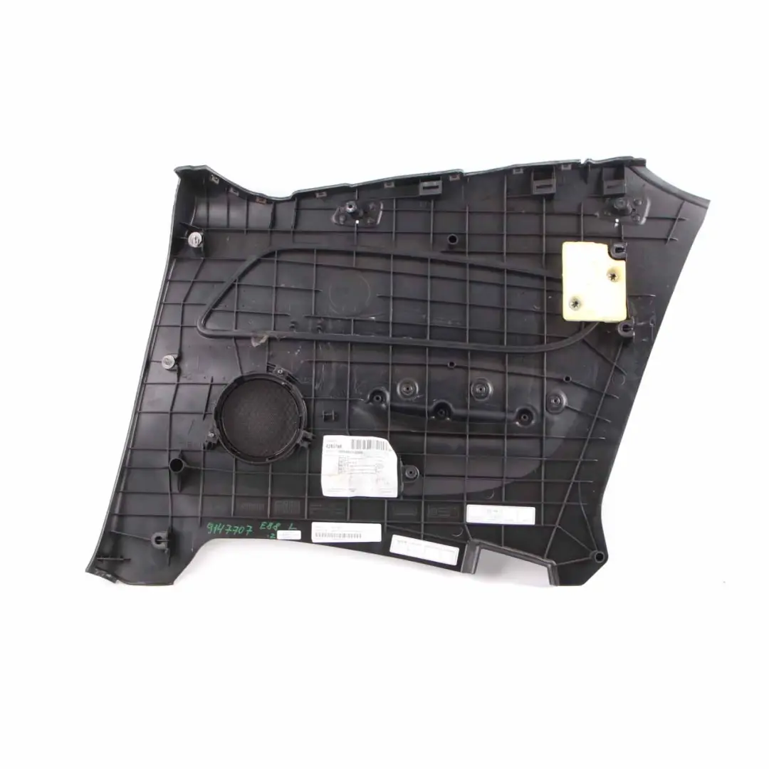 BMW E88 Lateral Trim Panel Rear Left N/S Cabrio Cloth Fabric Monaco Blue - SKU 9147707 - Part number 9147707