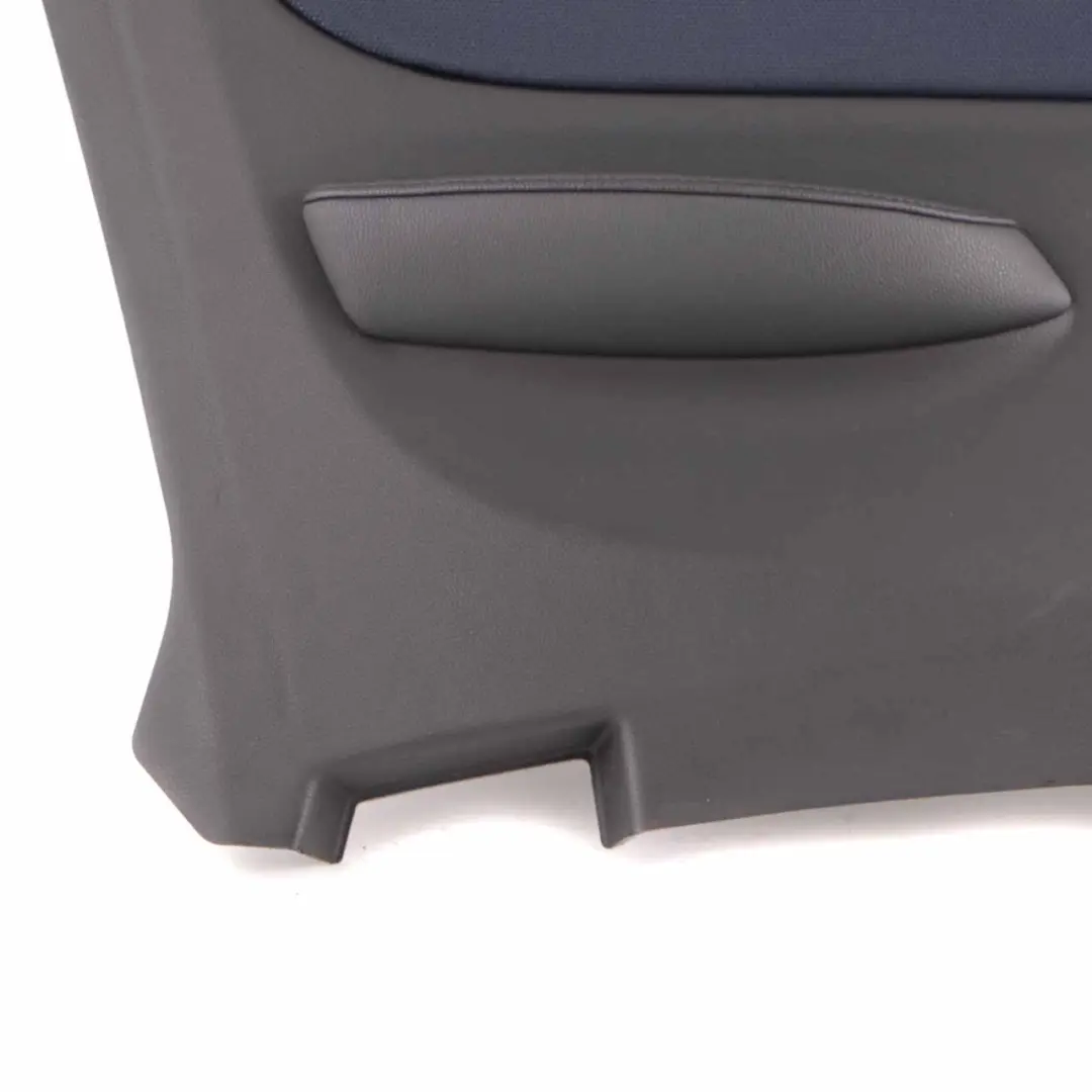 BMW E88 Lateral Trim Panel Rear Left N/S Cabrio Cloth Fabric Monaco Blue - SKU 9147707 - Part number 9147707