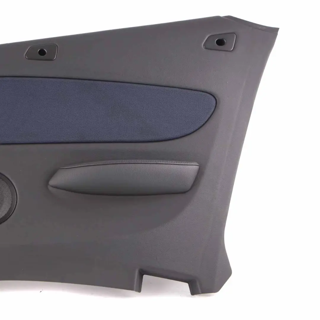 BMW E88 Lateral Trim Panel Rear Right O/S Cabrio Cloth Fabric Monaco Blue - SKU 9147708 - Part number 9147708