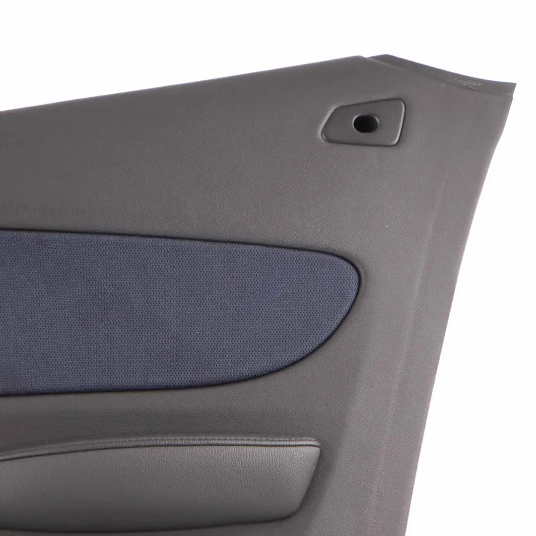 Lateral Trim Panel Rear Right O/S Cabrio Cloth Fabric Monaco Blue to BMW E88 with Part number 9147708 BMW E88 Lateral Trim Panel Rear Right O/S Cabrio Cloth Fabric Monaco Blue - SKU 9147708 - Part number 9147708