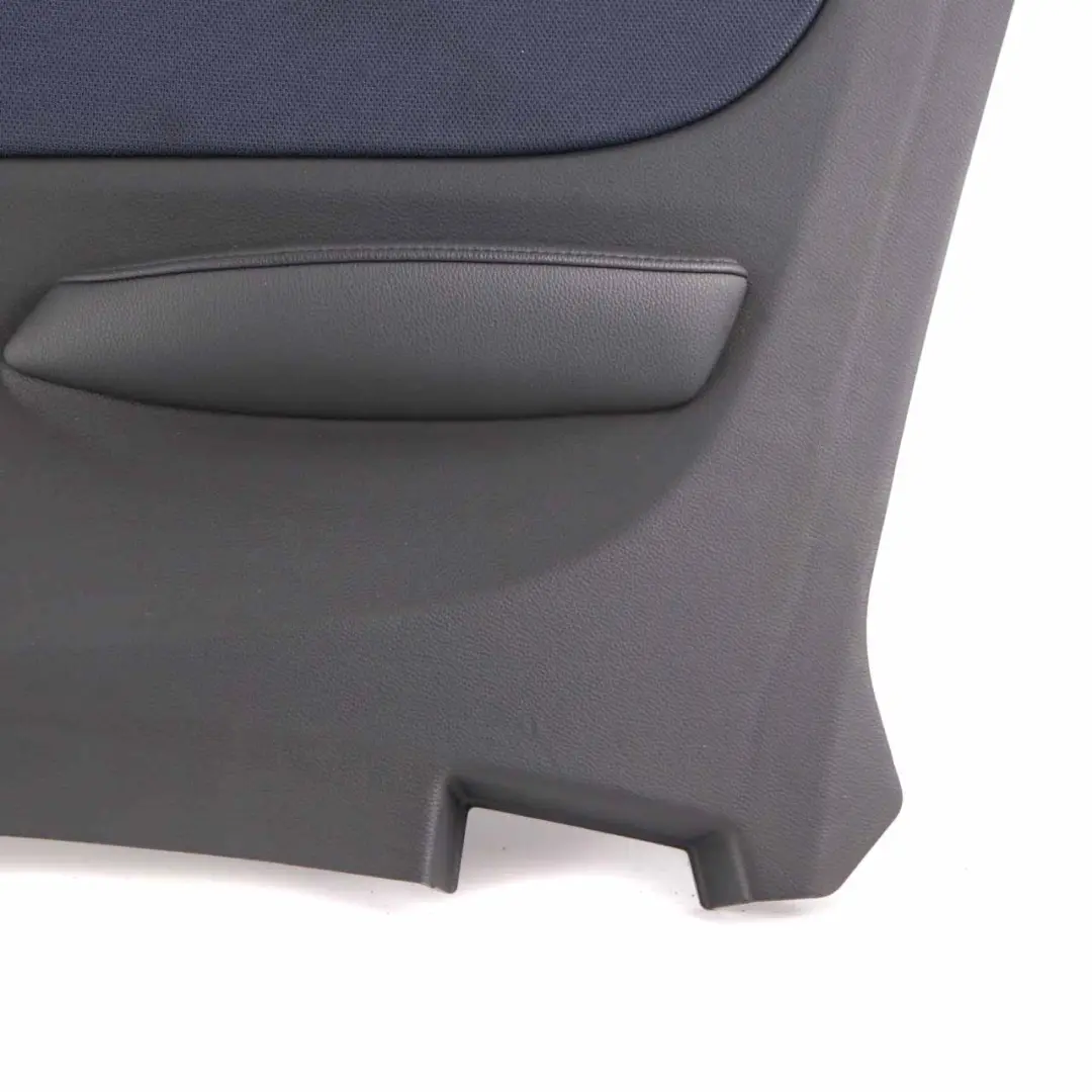 BMW E88 Lateral Trim Panel Rear Right O/S Cabrio Cloth Fabric Monaco Blue - SKU 9147708 - Part number 9147708