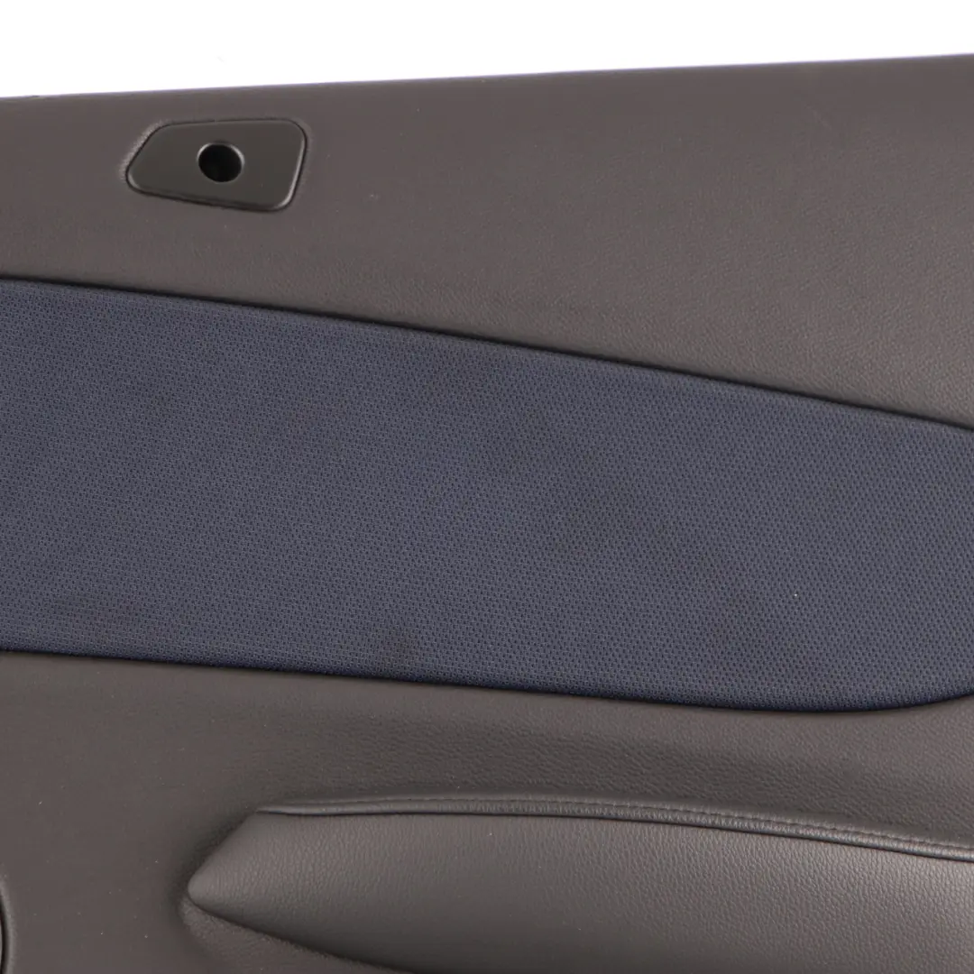 Lateral Trim Panel Rear Right O/S Cabrio Cloth Fabric Monaco Blue to BMW E88 with Part number 9147708 BMW E88 Lateral Trim Panel Rear Right O/S Cabrio Cloth Fabric Monaco Blue - SKU 9147708 - Part number 9147708