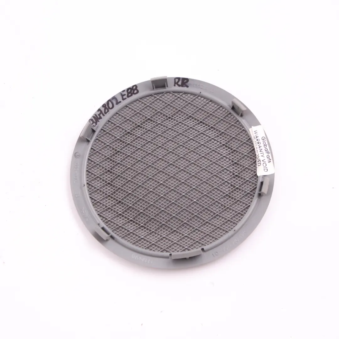 Loudspeaker Cover Rear Right O/S Lateral Panel Cover Trim Beige to BMW E88 with Part number 9147802 BMW E88 Loudspeaker Cover Rear Right O/S Lateral Panel Cover Trim Beige - SKU 9147802 - Part number 9147802