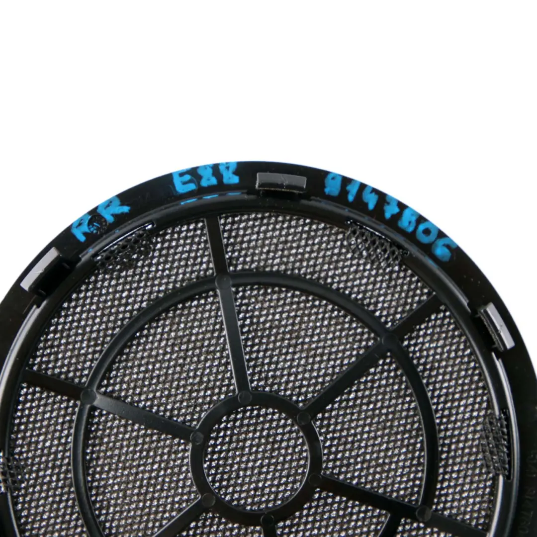  Loudspeaker Cover BMW E88 Rear Right O/S Lateral Panel Trim Black - SKU 9147806 - Part number 9147806
