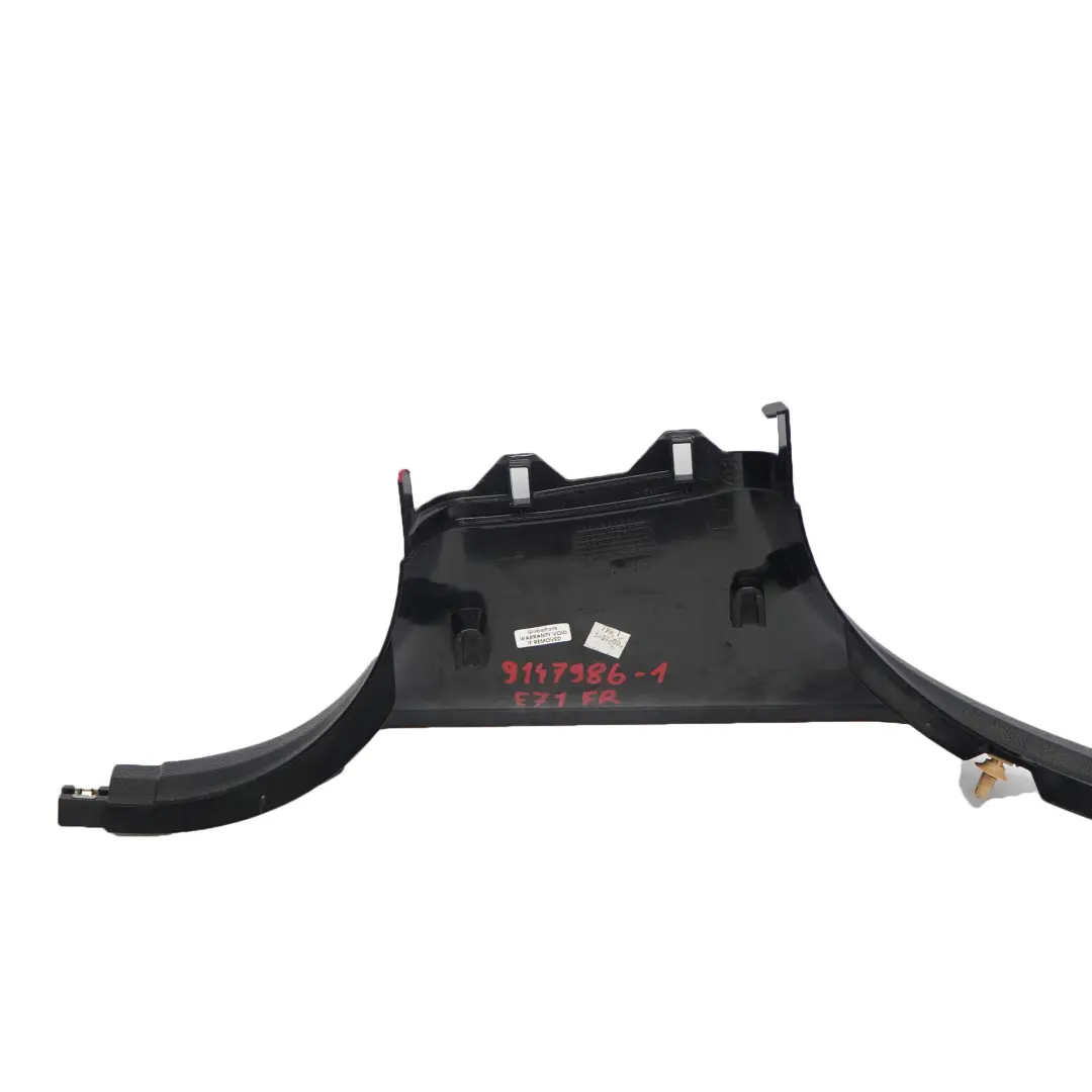 BMW X6 E71 Striscia di Copertura Anteriore Destra Pannello Porta Nero - SKU 9147986-1 - Numero di parte 9138228