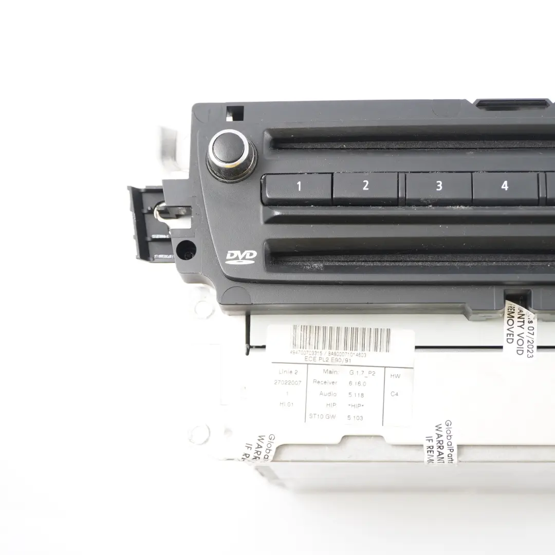 Professional CCC DVD Navigationssystem Controller für BMW E90 E91 E92 mit Teilenummer 9148016 BMW E90 E91 E92 Professional CCC DVD Navigationssystem Controller - SKU 9148016-1 - Teilenummer 9148016