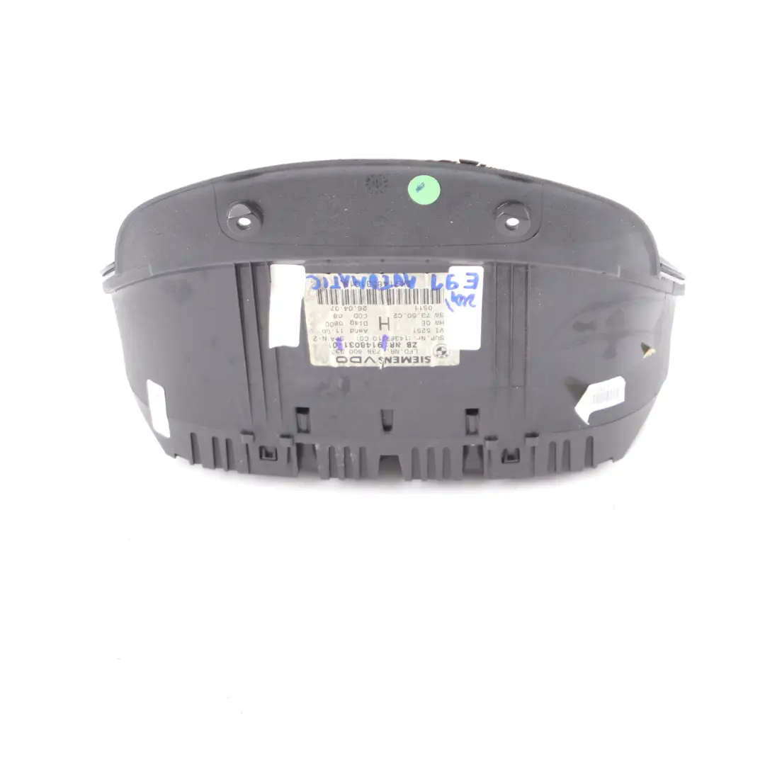 BMW 3 Series E90 E91 E92 Diesel Automatic Instrument Speedometer Clocks - SKU 9148031 - Part number 9148031