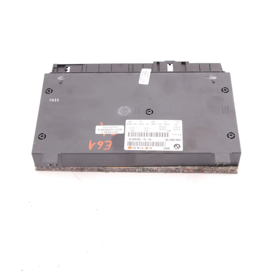 Seat Control Module BMW E60 X5 E70 ECU Seat Unit Controller - SKU 9148261 - Part number 9148261