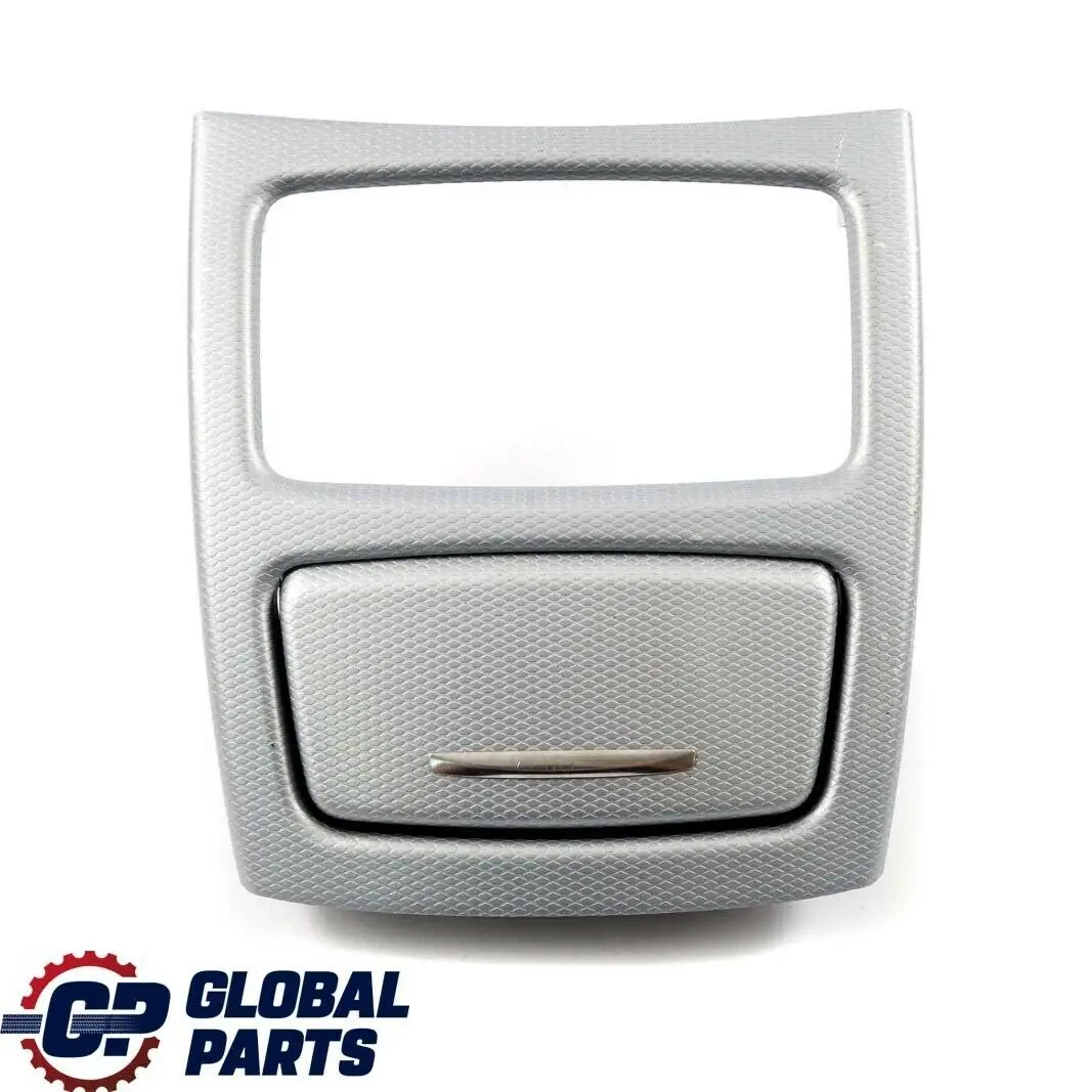 BMW 3 Series E92 E93 Rear Console Tray Cover Case Storage Glacier Silber Silver