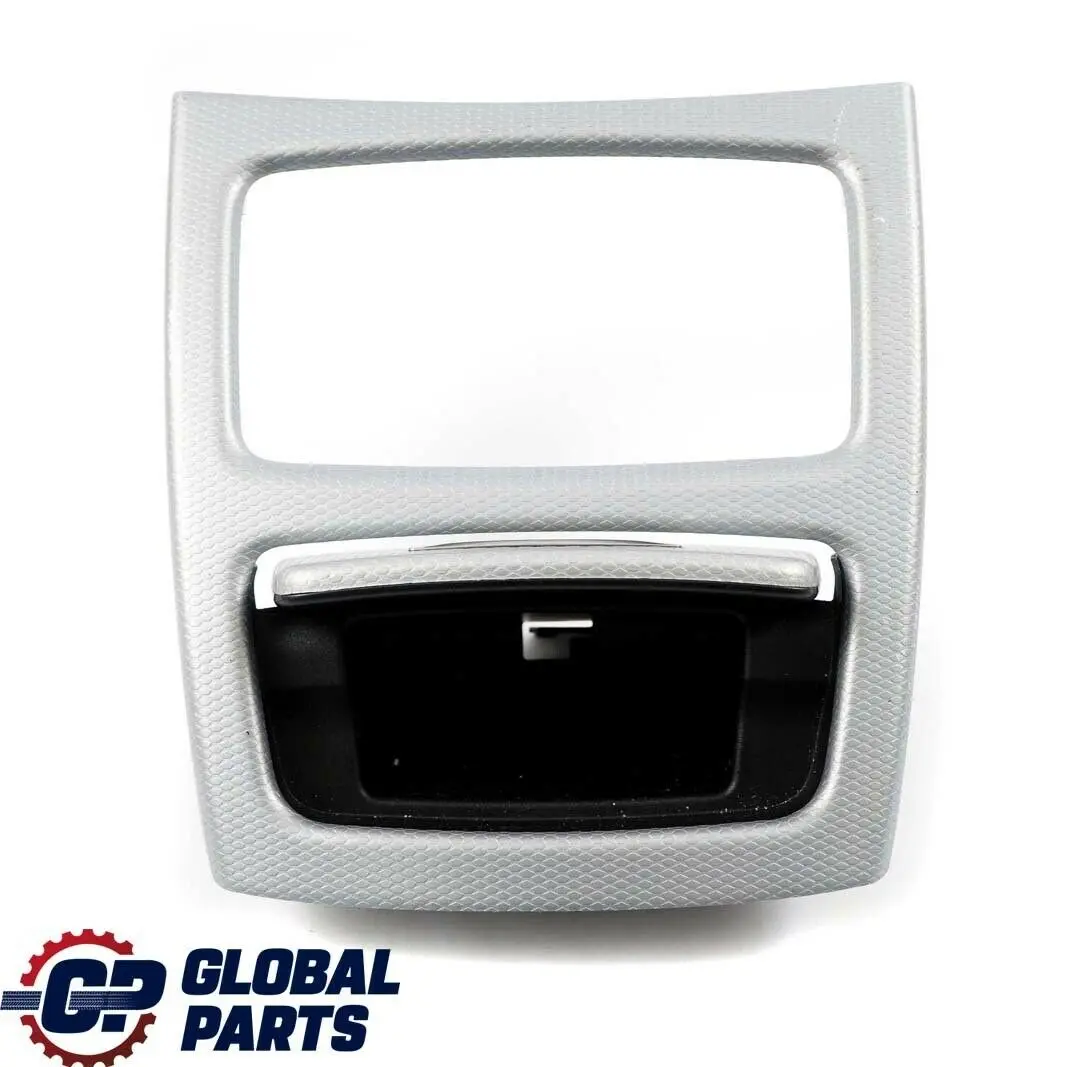 BMW 3 Series E92 E93 Rear Console Tray Cover Case Storage Glacier Silber Silver - SKU 9148505-2 - Part number 9148505