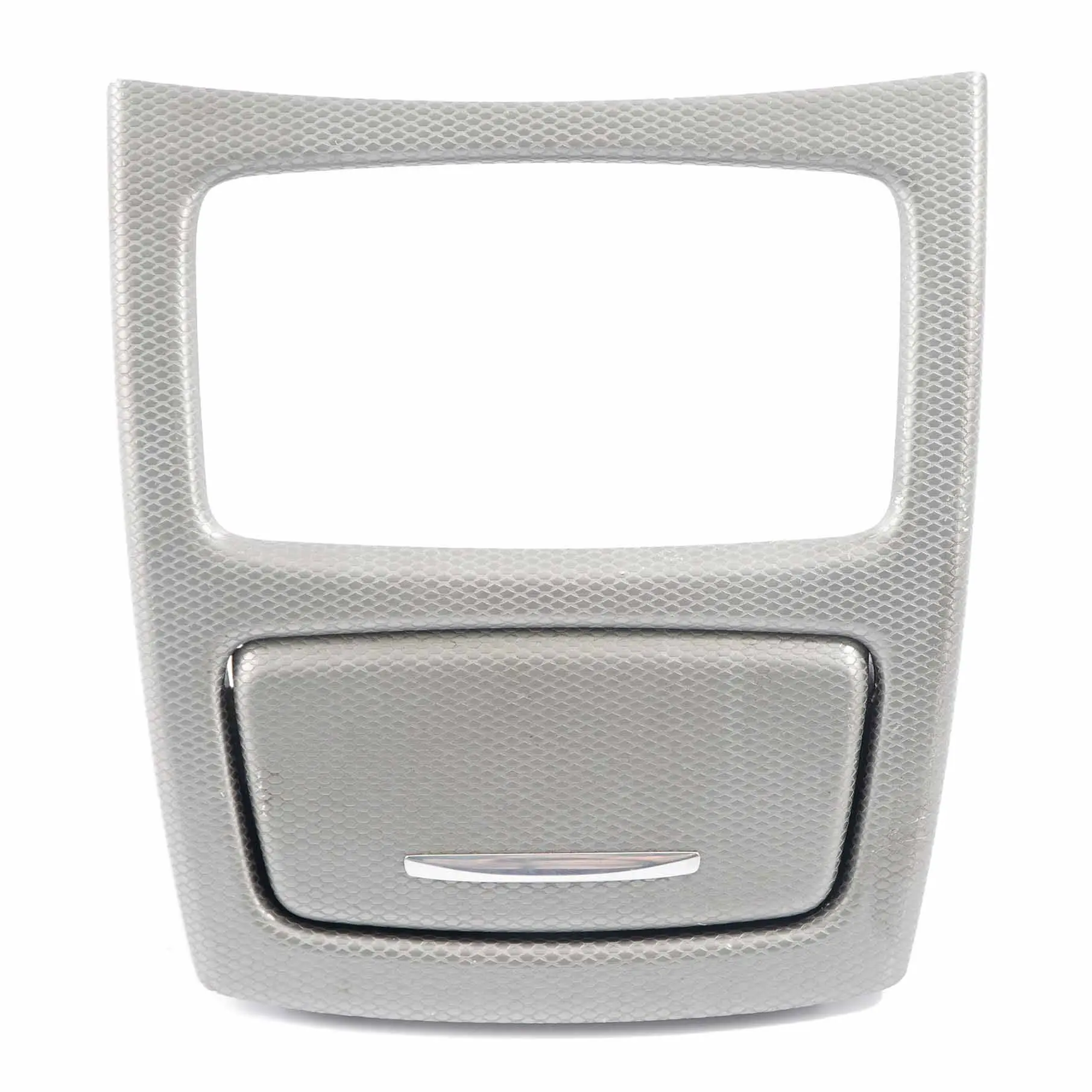 BMW E92 E93 Console Centrale Posacenere Vassoio Posteriore Coperchio Argento