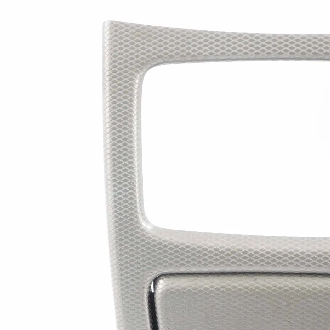 BMW E92 E93 Console Centrale Posacenere Vassoio Posteriore Coperchio Argento - SKU 9148505-3 - Numero di parte 9148505