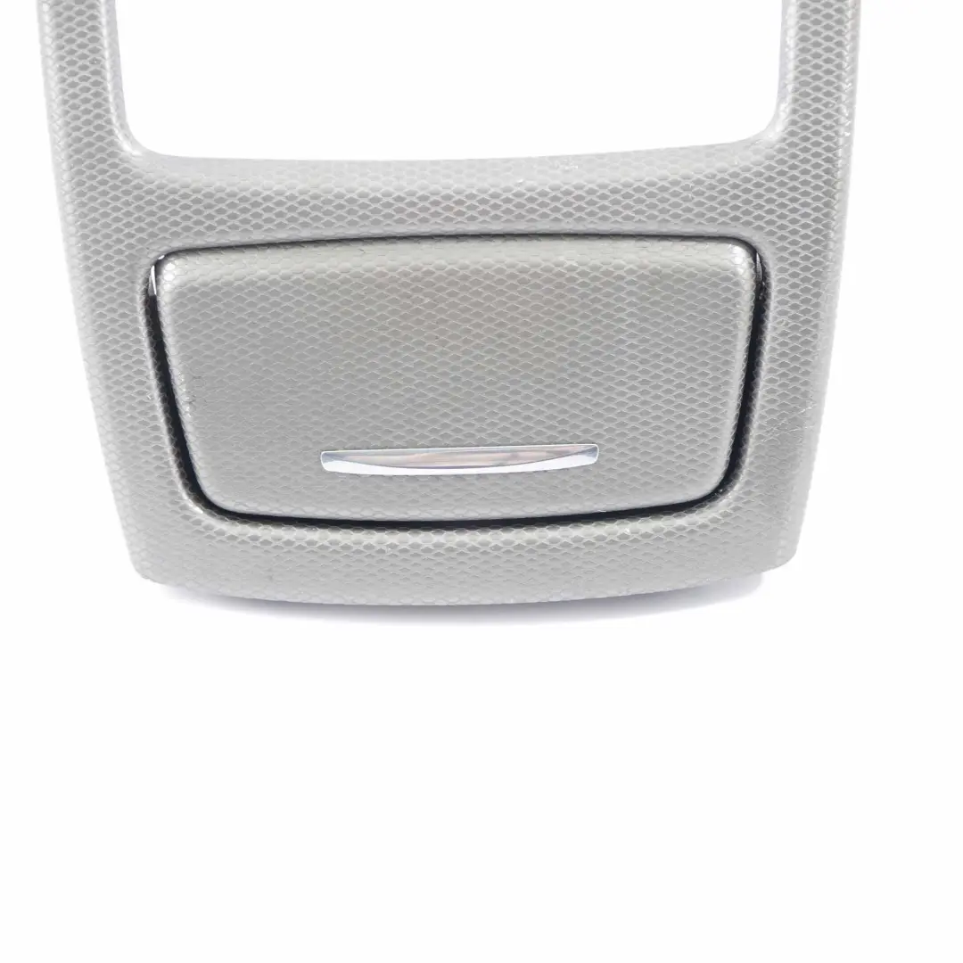 BMW E92 E93 Console Centrale Posacenere Vassoio Posteriore Coperchio Argento - SKU 9148505-3 - Numero di parte 9148505