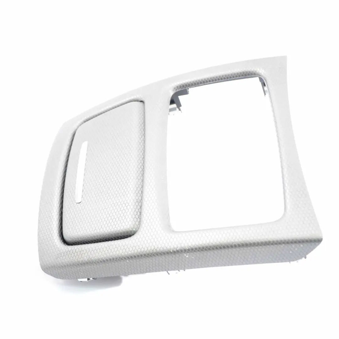 BMW E92 E93 Console Centrale Posacenere Vassoio Posteriore Coperchio Argento - SKU 9148505-3 - Numero di parte 9148505