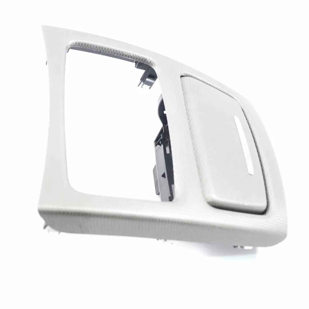 BMW E92 E93 Console Centrale Posacenere Vassoio Posteriore Coperchio Argento - SKU 9148505-3 - Numero di parte 9148505