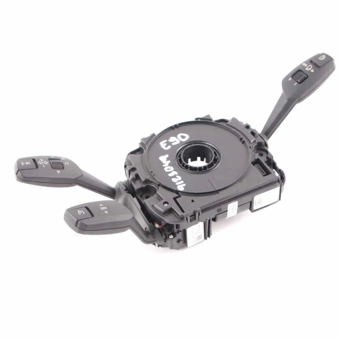 BMW E90 E92 E93 Schaltzentrum Lenksäule Steuergerät Schwarz - SKU 9148608 - Teilenummer 9123049