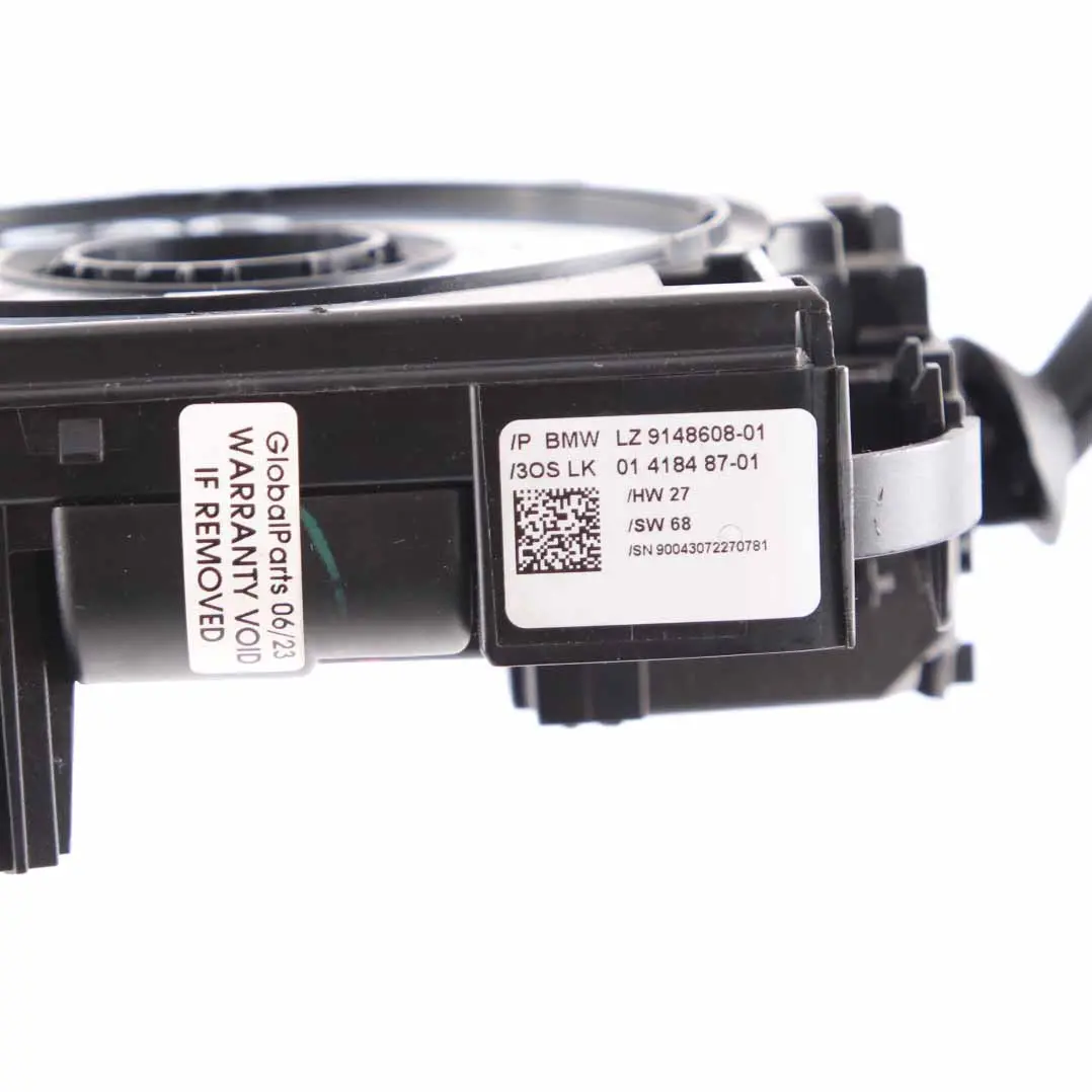 BMW E90 E92 E93 Schaltzentrum Lenksäule Steuergerät Schwarz - SKU 9148608 - Teilenummer 9123049