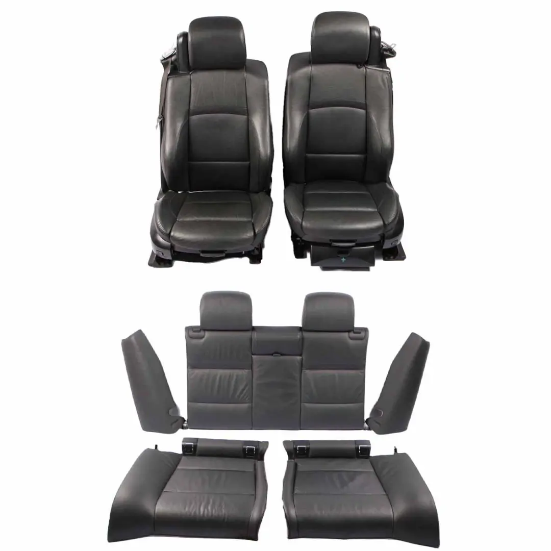 Heated Black Leather Interior Seats Electric Memory to BMW E93 Convertible M Sport with Part number 9148848 BMW E93 Convertible M Sport Heated Black Leather Interior Seats Electric Memory - SKU 9148848 - Part number 9148848