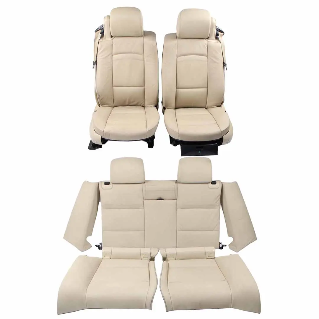 Leather Seats BMW E93 M Sport Heated Beige Front Rear Seat Electric Memory to with Part number 9148899 Leather Seats BMW E93 M Sport Heated Beige Front Rear Seat Electric Memory - SKU 9148899-1 - Part number 9148899