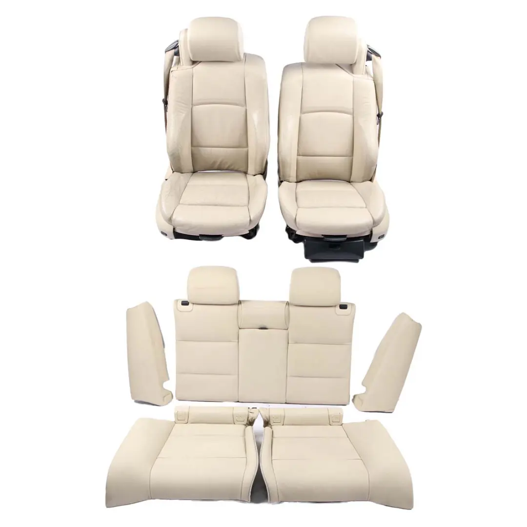 Leather Seats BMW E93 M Sport Heated Beige Front Rear Seat Electric Memory to with Part number 9148899 Leather Seats BMW E93 M Sport Heated Beige Front Rear Seat Electric Memory - SKU 9148899-2 - Part number 9148899