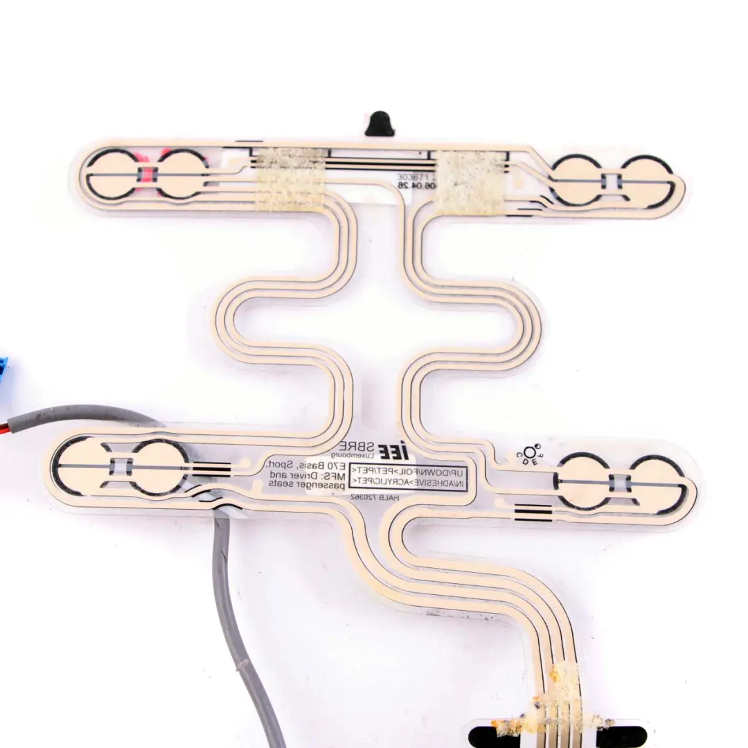 Front Seat Occupancy Sensor Mat to BMW X5 X6 Series E70 E71 with Part number 9149161 BMW X5 X6 Series E70 E71 Front Seat Occupancy Sensor Mat - SKU 9149161 - Part number 9149161