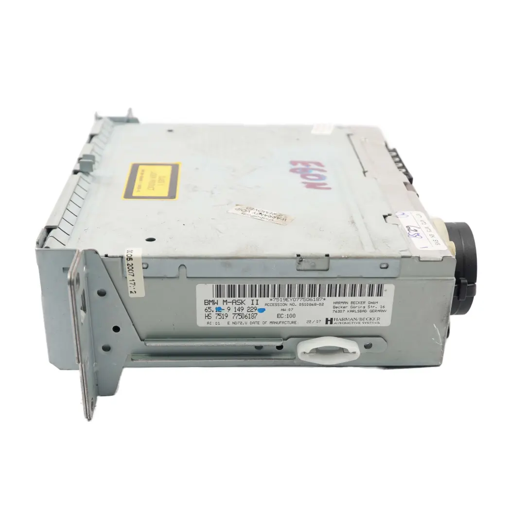 CHAMP Professional Radio Steuergerät für BMW 5 6 er E60 E63 LCI mit Teilenummer 9149229 BMW 5 6 er E60 E63 LCI CHAMP Professional Radio Steuergerät - SKU 9149229 - Teilenummer 9149229