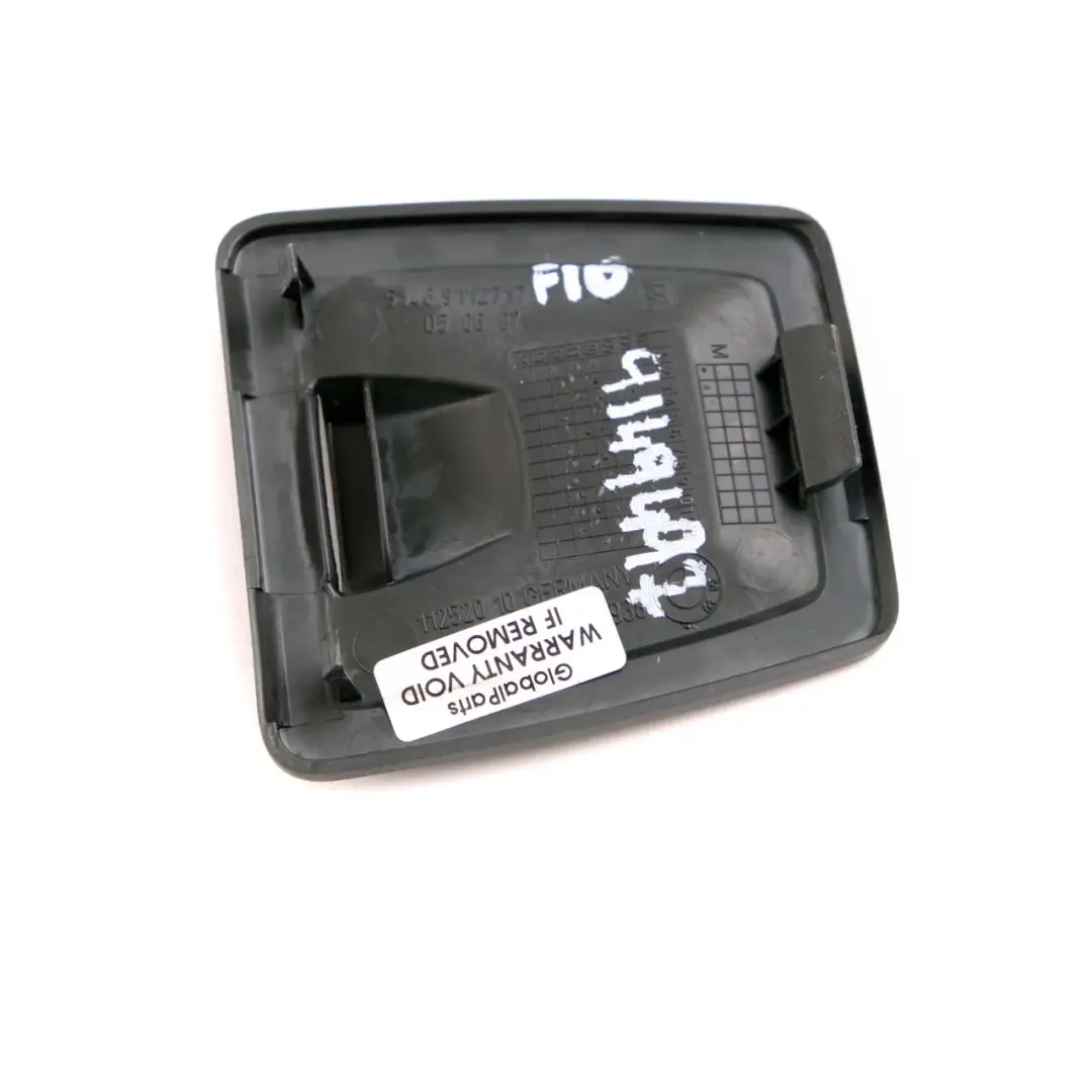 BMW F01 F10 Osłona Zaślepka Plastik Isofix Fotela Tył Tylnego 7220982 - SKU 9149497 - Numer Części 9149497