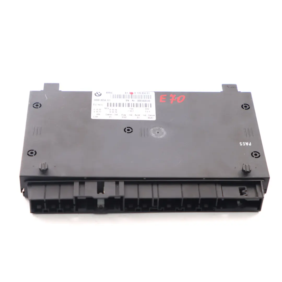 Asiento Delantero Unidad Control Módulo ECU Izquierda Derecha para BMW X5 E70 con número de pieza 9149834 BMW X5 E70 Asiento Delantero Unidad Control Módulo ECU Izquierda Derecha - SKU 9149834 - Número de pieza 9149834