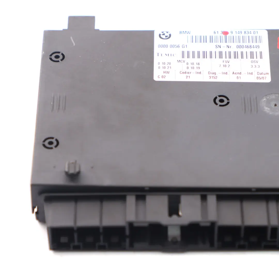 Modulo Unità Controllo Sedile Anteriore ECU Sinistra Destra per BMW X5 E70 con numero di parte 9149834 BMW X5 E70 Modulo Unità Controllo Sedile Anteriore ECU Sinistra Destra - SKU 9149834 - Numero di parte 9149834
