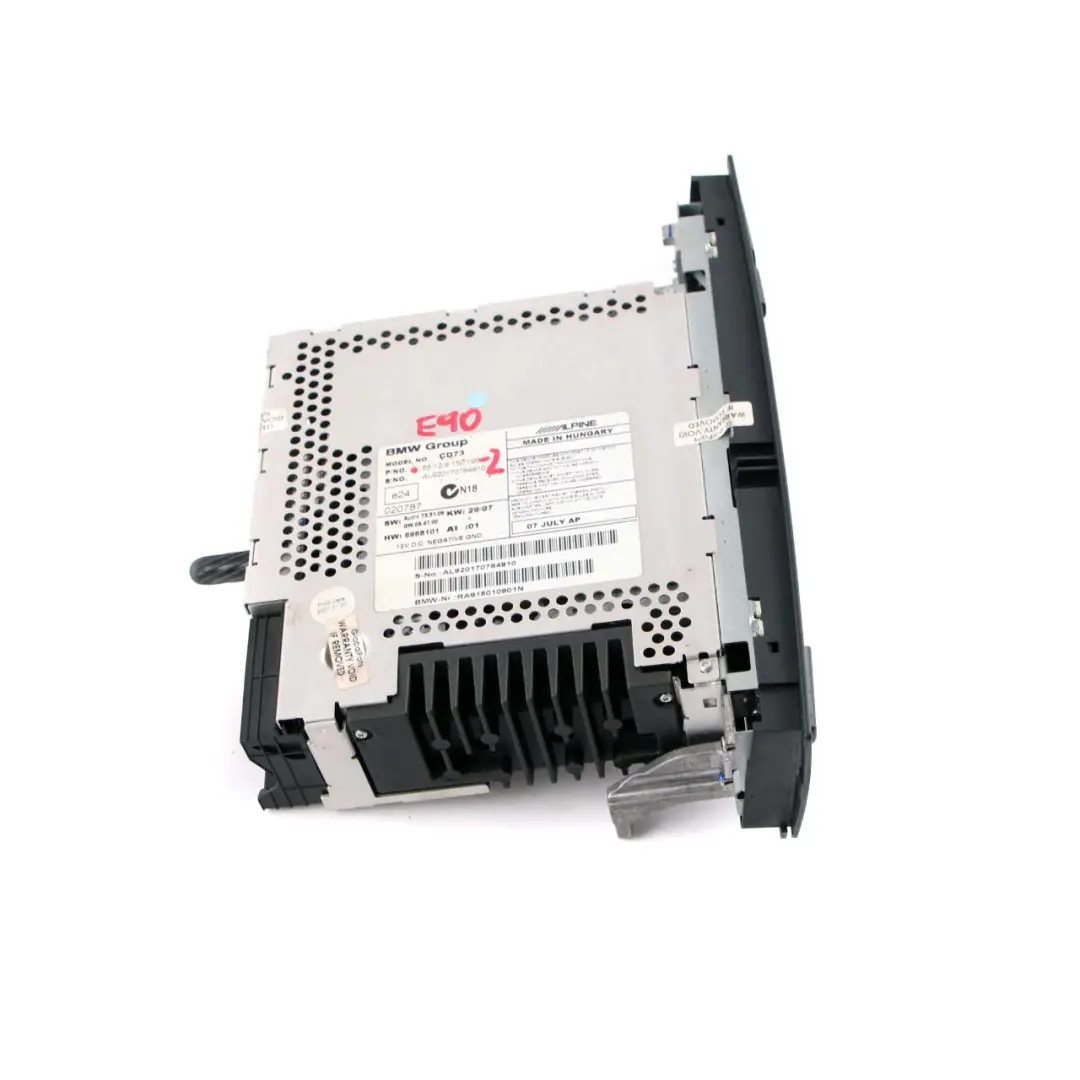 BMW E81 E87 E90 E91 E92 Radio Lettore CD Professionale - SKU 9150109-2 - Numero di parte 9150109