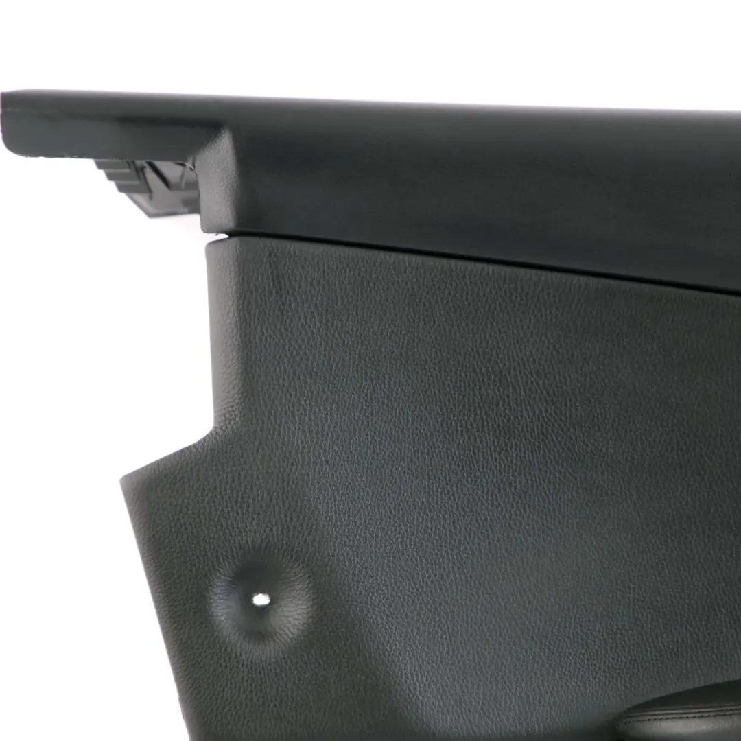 Left N/S Lateral Trim Panel Leather Dakota Black to BMW 6 E63 Coupe Rear with Part number 9150515 BMW 6 E63 Coupe Rear Left N/S Lateral Trim Panel Leather Dakota Black - SKU 9150515 - Part number 9150515