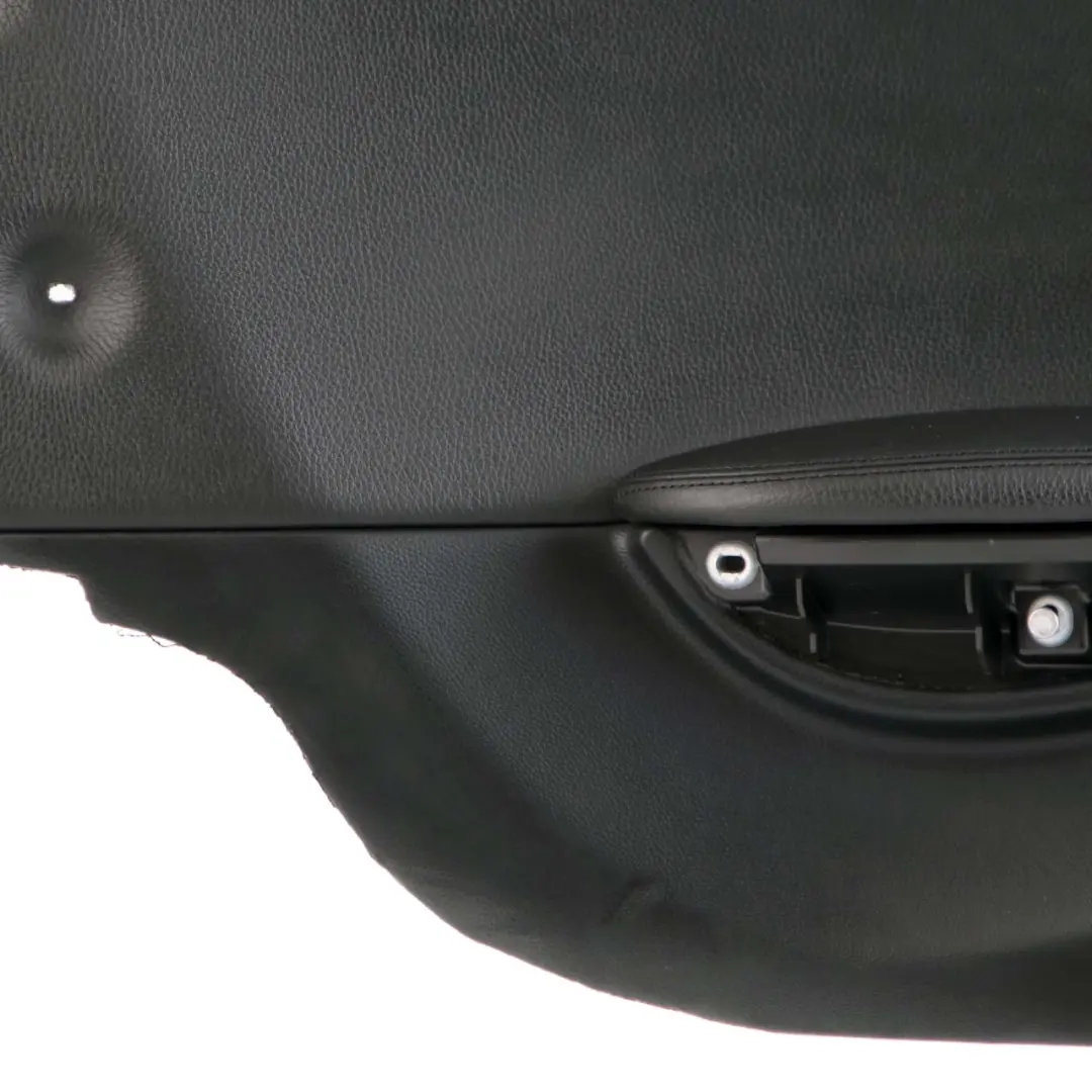 Left N/S Lateral Trim Panel Leather Dakota Black to BMW 6 E63 Coupe Rear with Part number 9150515 BMW 6 E63 Coupe Rear Left N/S Lateral Trim Panel Leather Dakota Black - SKU 9150515 - Part number 9150515
