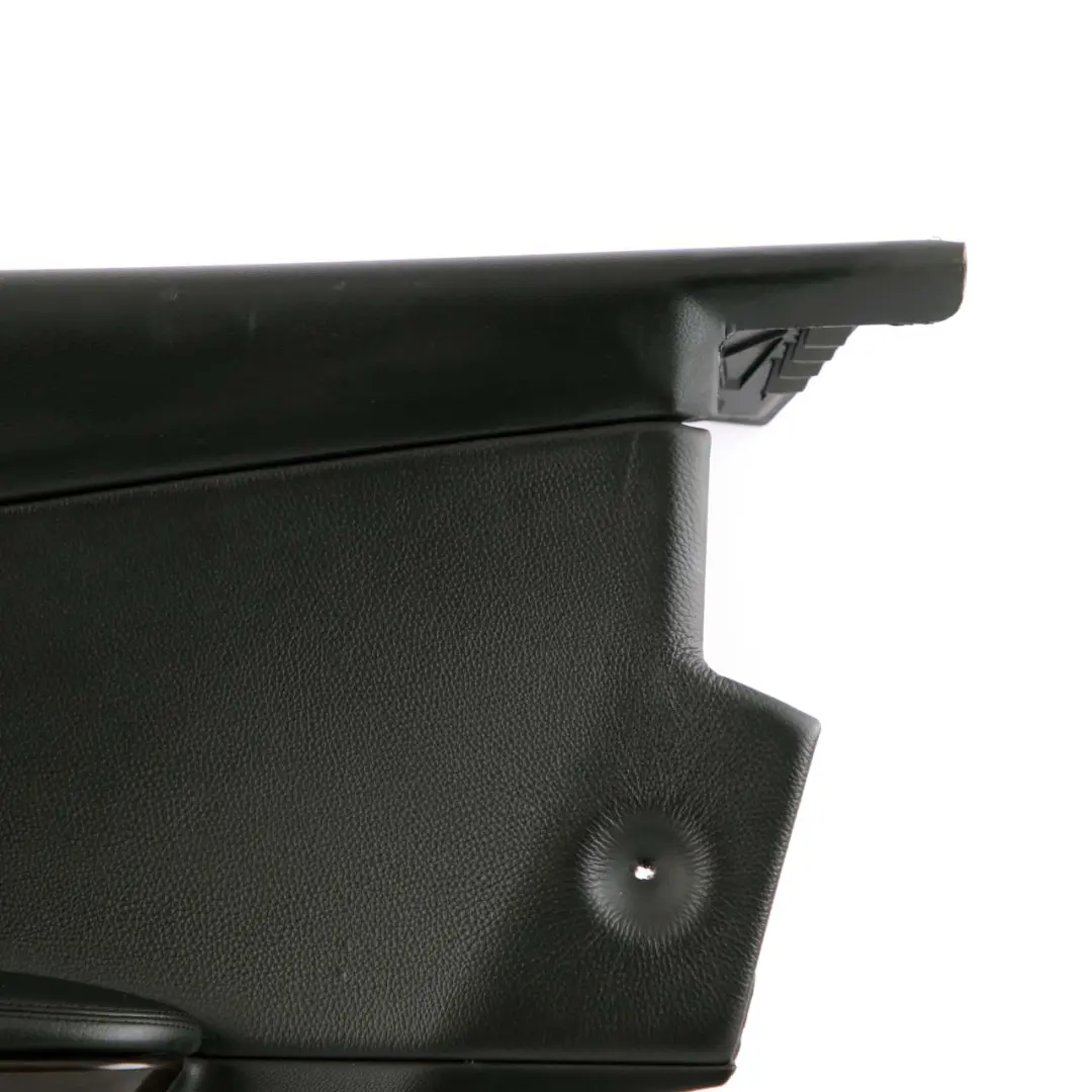 Right O/S Lateral Trim Panel Leather Dakota Black to BMW 6 E63 Coupe Rear with Part number 9150516 BMW 6 E63 Coupe Rear Right O/S Lateral Trim Panel Leather Dakota Black - SKU 9150516 - Part number 9150516