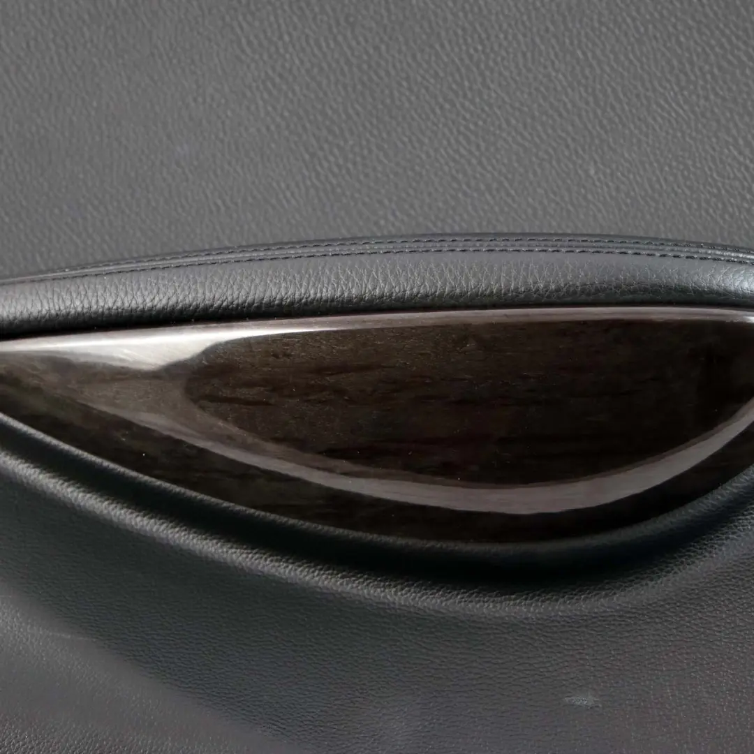 Right O/S Lateral Trim Panel Leather Dakota Black to BMW 6 E63 Coupe Rear with Part number 9150516 BMW 6 E63 Coupe Rear Right O/S Lateral Trim Panel Leather Dakota Black - SKU 9150516 - Part number 9150516