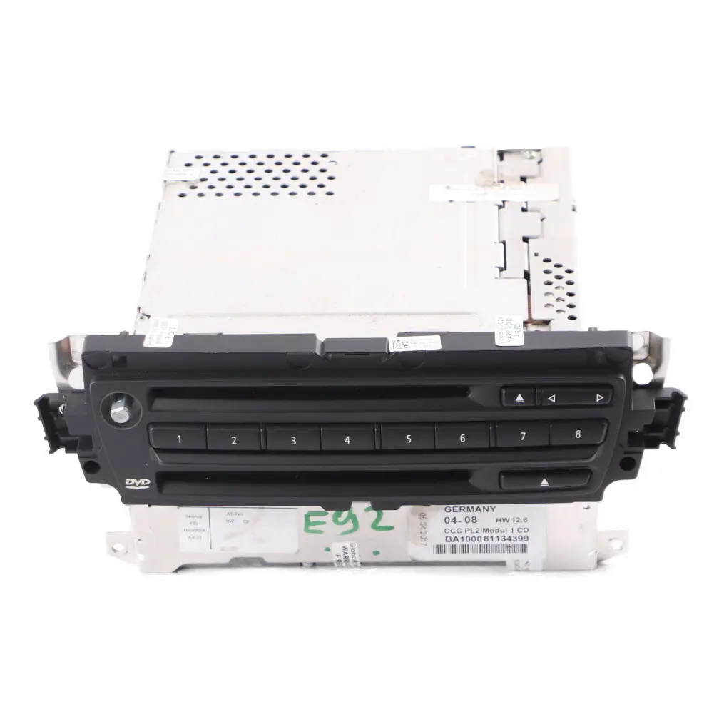 Navigation System BMW E90 E91 E92 Professional CCC Sat Nav Controller to with Part number 9150961 Navigation System BMW E90 E91 E92 Professional CCC Sat Nav Controller - SKU 9150961-1 - Part number 9150961