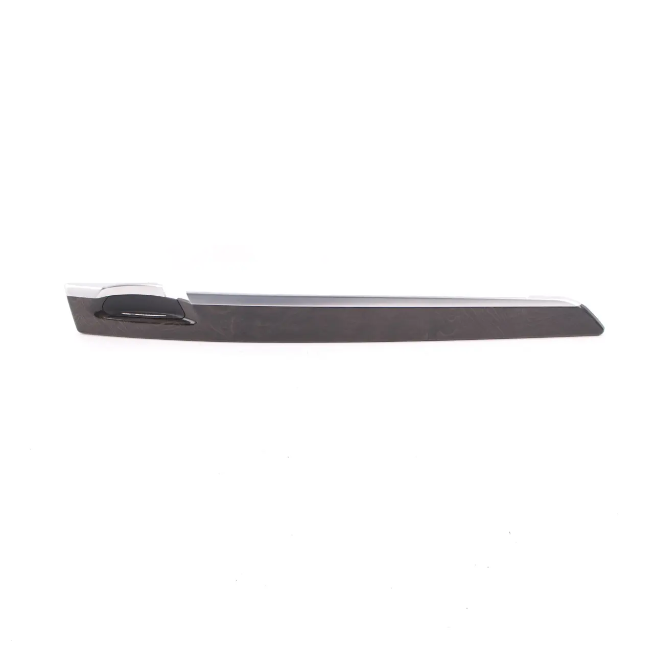 Zierleiste Tür BMW F01 LCI Hinten Links Abdeckung Holz Esche Anthrazit 9151205