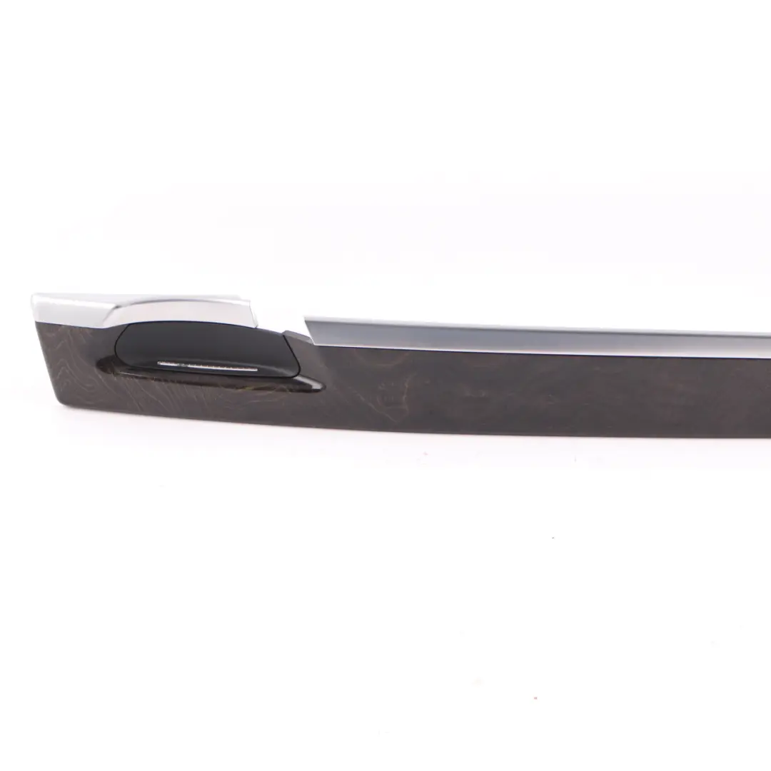  Zierleiste Tür BMW F01 LCI Hinten Links Abdeckung Holz Esche Anthrazit - SKU 9151205 - Teilenummer 9151205