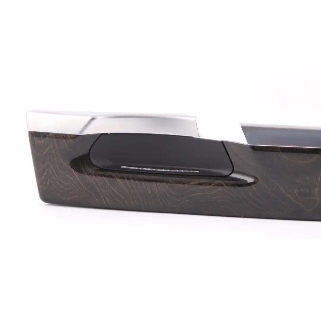  Zierleiste Tür BMW F01 LCI Hinten Links Abdeckung Holz Esche Anthrazit - SKU 9151205 - Teilenummer 9151205
