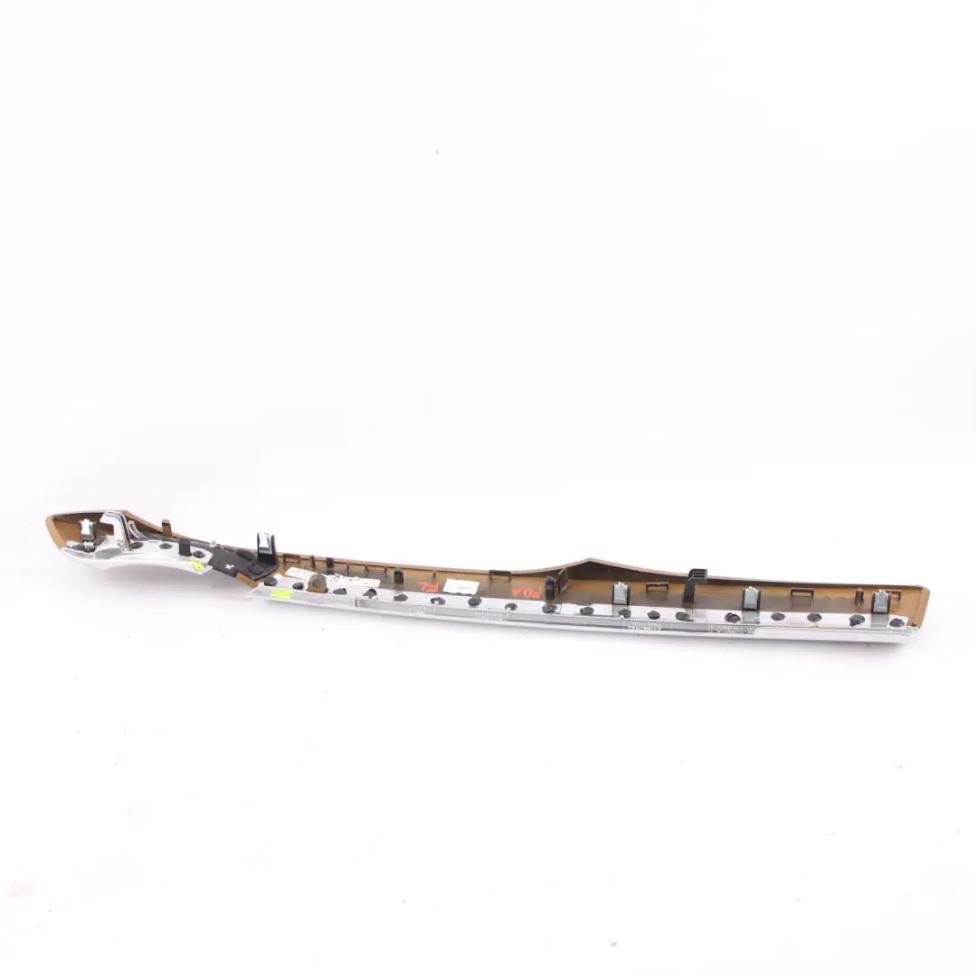  Embellecedor Puerta BMW F01 Delantero Izquierdo Tapa Madera Fresno Beige - SKU 9151209 - Número de pieza 9151209