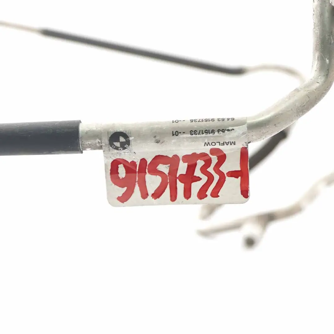 BMW E81 E87 E90 E91 Tubo di pressione Condensatore Aria Con - SKU 9151733-1 - Numero di parte 9151733