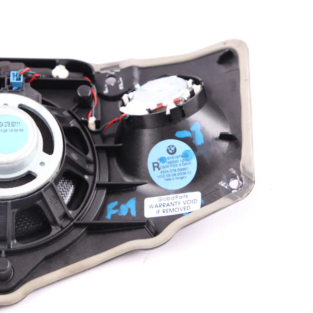 BMW F01 F02 Loudspeaker Box Hifi-System Speaker Carrier Right O/S - SKU 9151970-1 - Part number 9151970