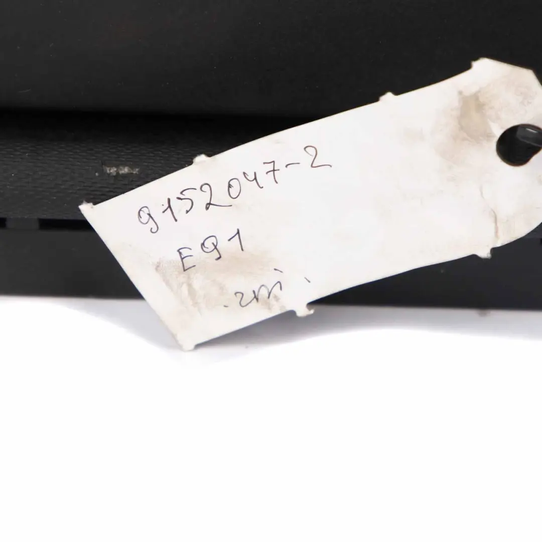 BMW E91 Combination Roller Blind Black Parcel Shelf Black Schwarz 7131806 - SKU 9152047-2 - Part number 9152047