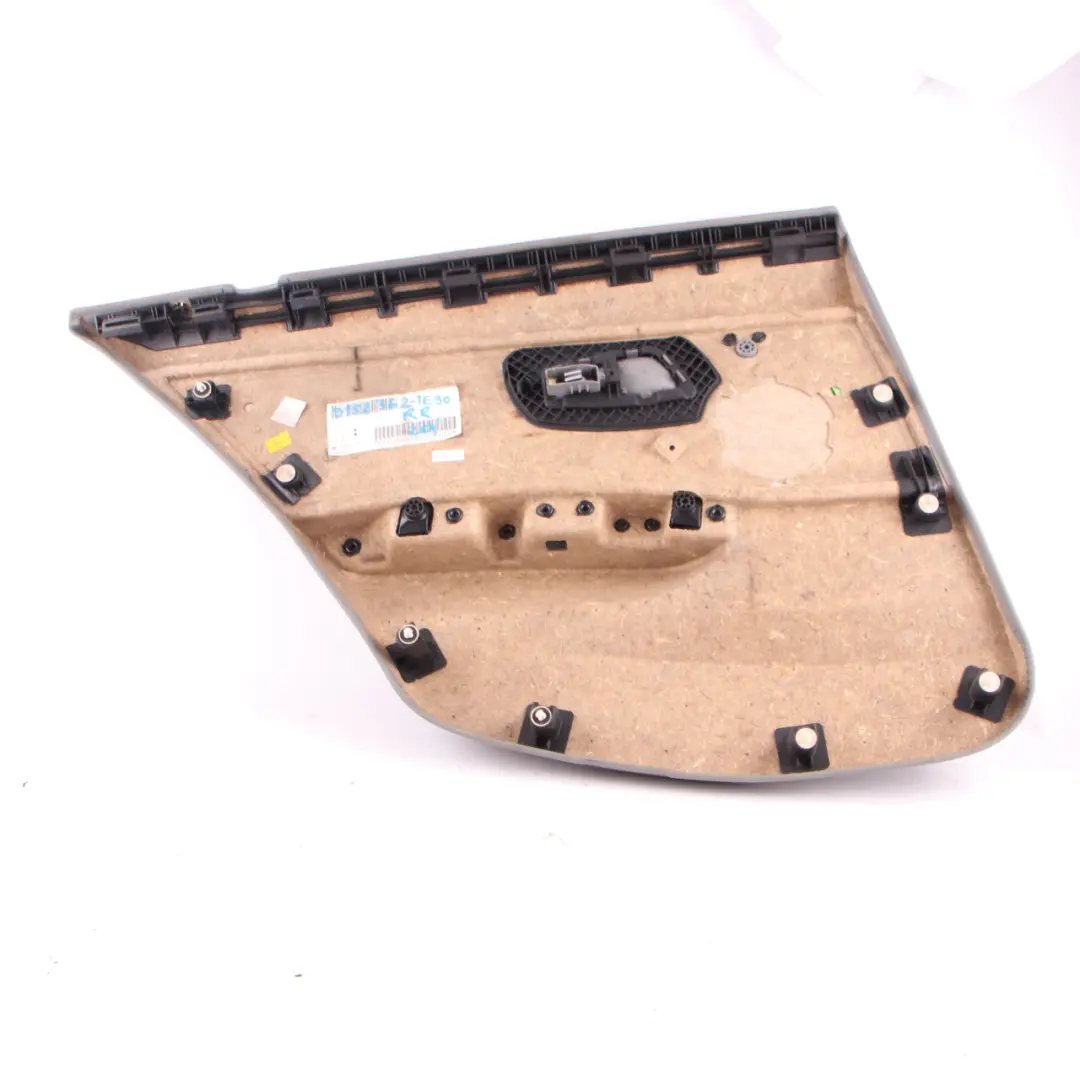 Door Card Rear Right O/S Door Lining Grey Cloth Trim Panel to BMW E90 with Part number 9152362 BMW E90 Door Card Rear Right O/S Door Lining Grey Cloth Trim Panel - SKU 9152362-1 - Part number 9152362