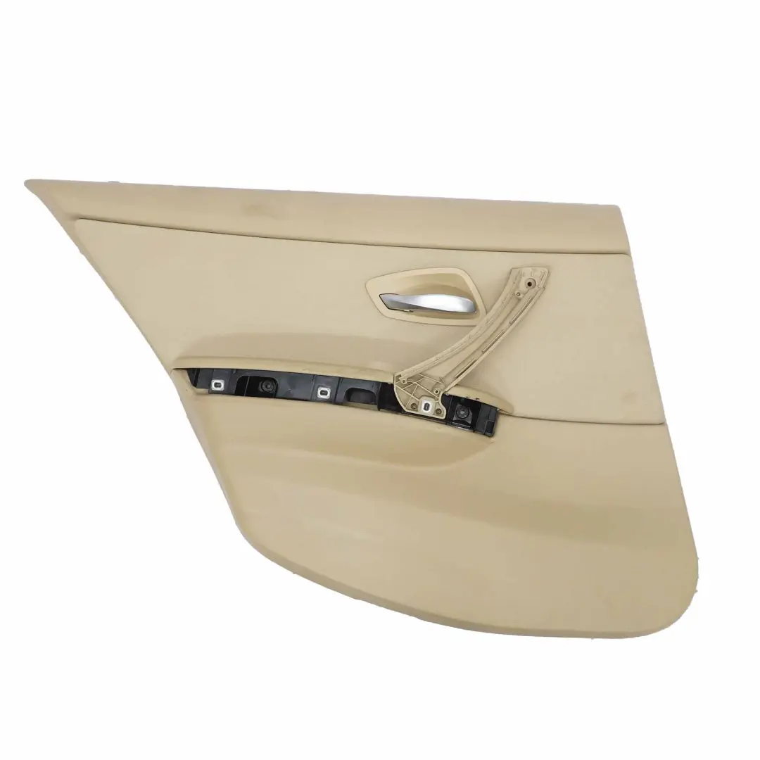 BMW E90 LCI Door Card Rear Left Trim Panel Cover N/S Cloth Fluid Beige 9152363 - SKU 9152363-1 - Part number 9167913