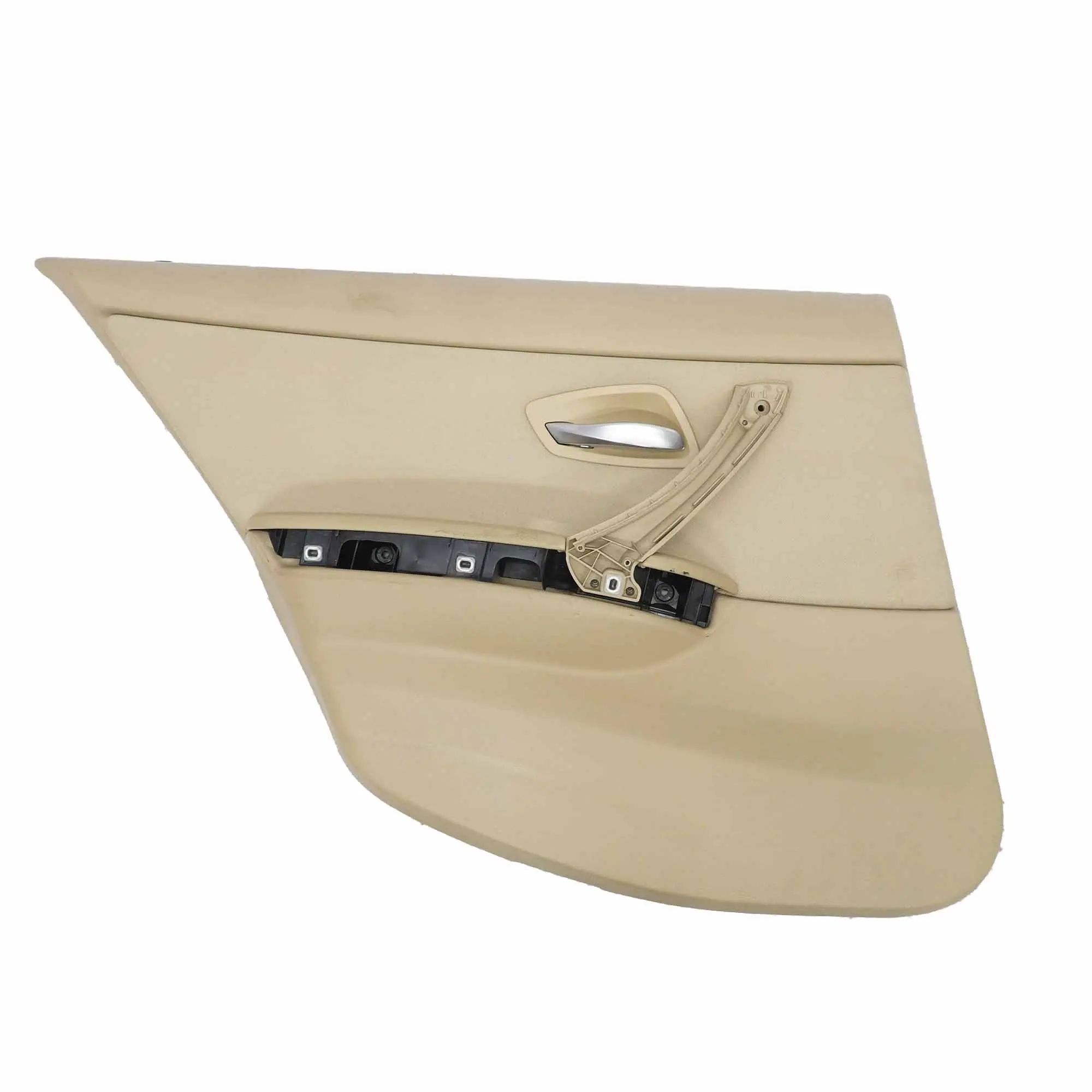 BMW E90 LCI Türverkleidung Abdeckung Hinten Links Stoff Fluid Beige