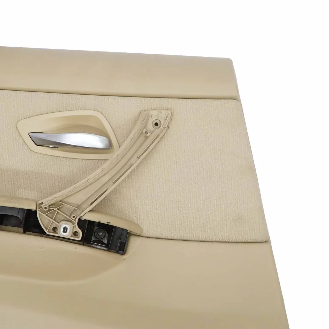 BMW E90 LCI Door Card Rear Left Trim Panel Cover N/S Cloth Fluid Beige 9152363 - SKU 9152363-1 - Part number 9167913