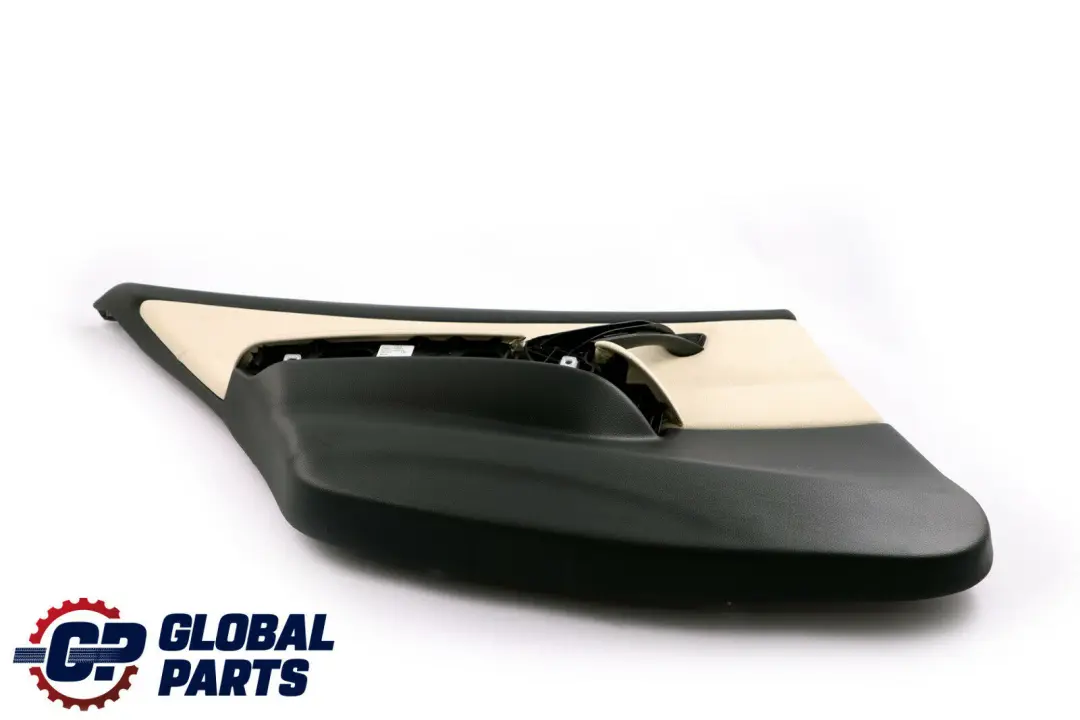 BMW 3 Series E90 Rear Left N/S Door Card Lining Lemon Leather Trim Panel - SKU 9152387 - Part number 9152387
