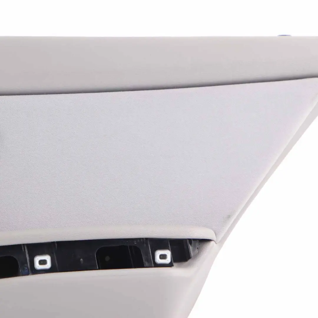 Grey Cloth Rear Right O/S Door Card Lining Trim Panel to BMW 3 Series E90 E91 with Part number 9152396 BMW 3 Series E90 E91 Grey Cloth Rear Right O/S Door Card Lining Trim Panel - SKU 9152396 - Part number 9152396